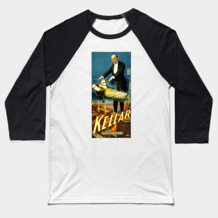 Kellar Levitation - Magic Poster Baseball T-Shirt